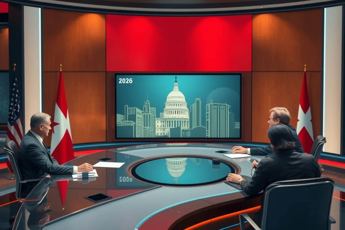 Political Developments desk illustration